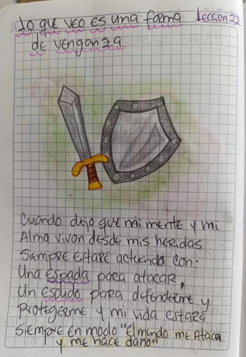 Lección 2️⃣2️⃣ Lo que veo es una forma de venganza 