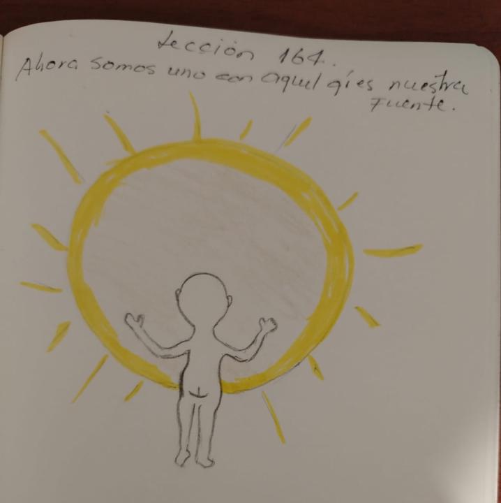 LECCION 164 AHORA SOMOS UNO CON AQUEL QUE ES NUESTRA FUENTE