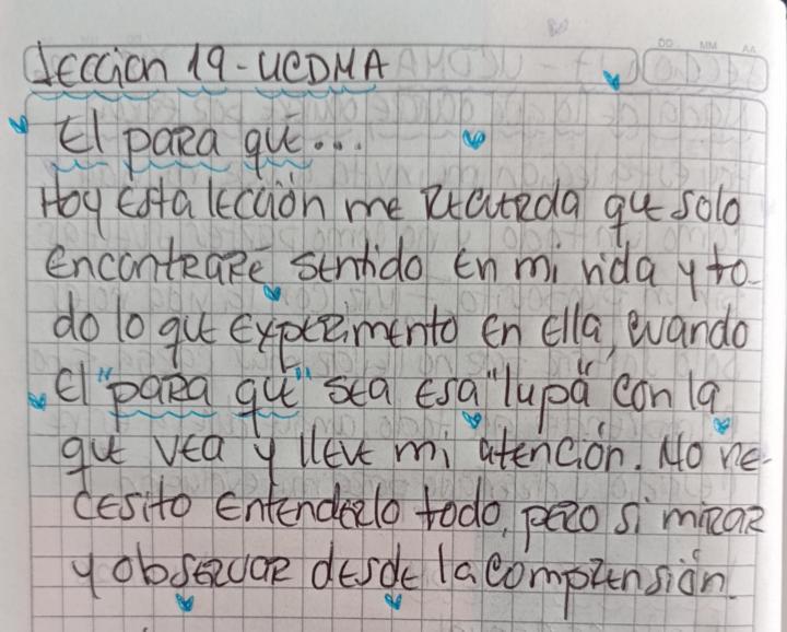 Lección 1️⃣9️⃣ - UCDMA