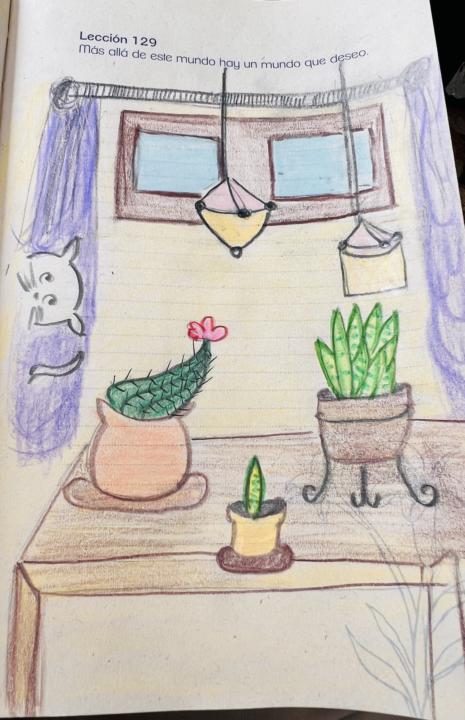 Lección 129 Más allá de este mundo hay un mundo q yo deseo