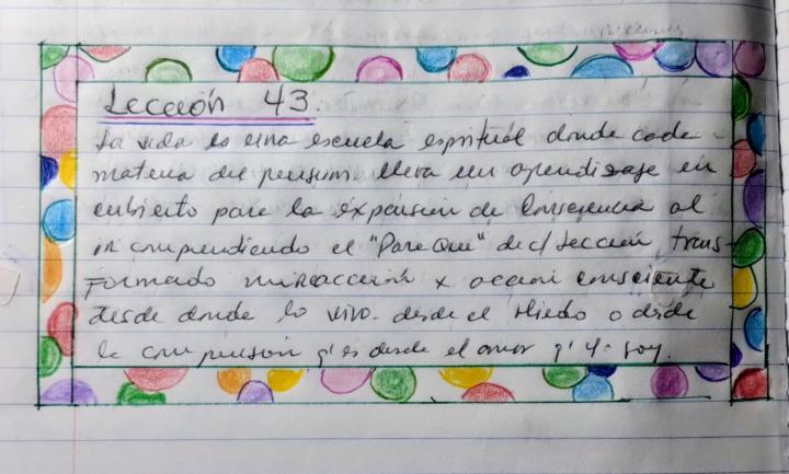 Lección 43 de UCDMA