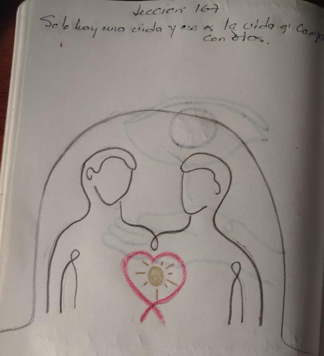 LECCION 167 SOLO HAY UNA VIDA Y ESA ES LA VIDA QUE COMPARTO CON DIOS
