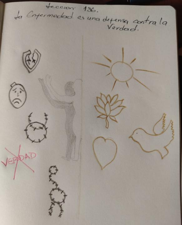 LECCION 136 LA ENFERMEDAD ES UNA DEFENSA CONTRA LA VERDAD