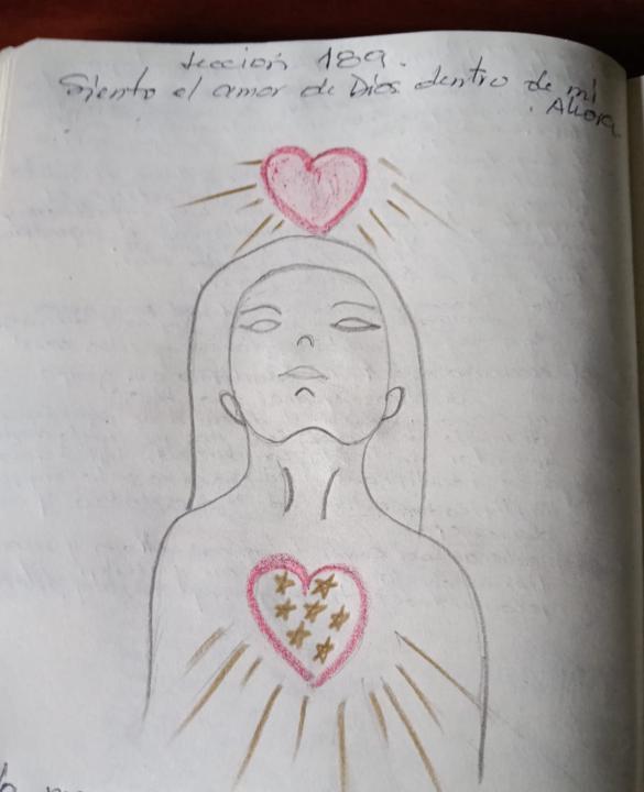 LECCION 189 SIENTO EL AMOR DE DIOS DENTRO DE MI AHORA
