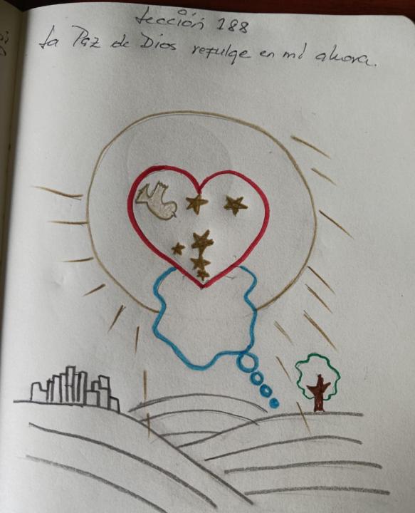 LECCION 188 LA PAZ DE DIOS REFULGE EN MI AHORA