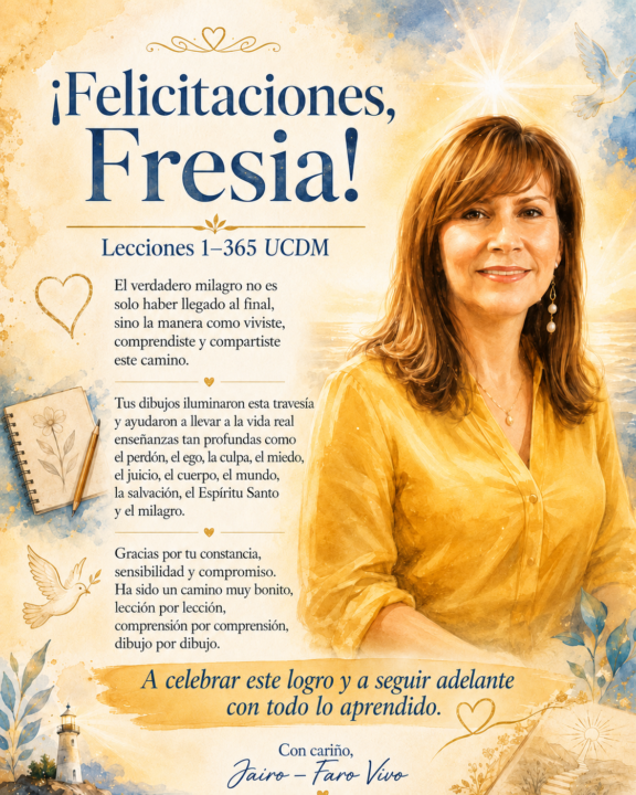 ✨ FRESIA: EL VERDADERO MILAGRO HA SIDO VIVIR CADA LECCIÓN