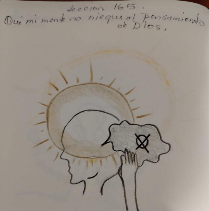 LECCION 165 QUE MI MENTE NO NIEGUE EL PENSAMIENTO DE DIOS