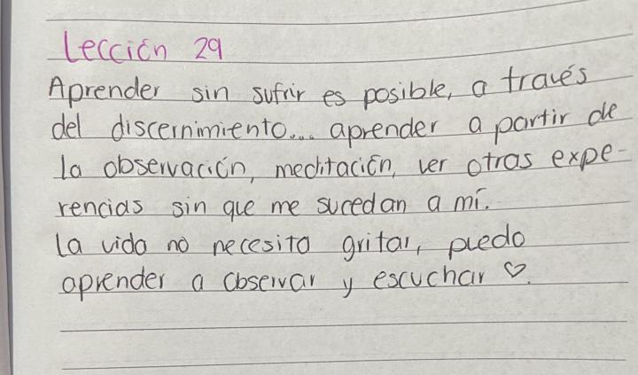 Lección 29 🩷