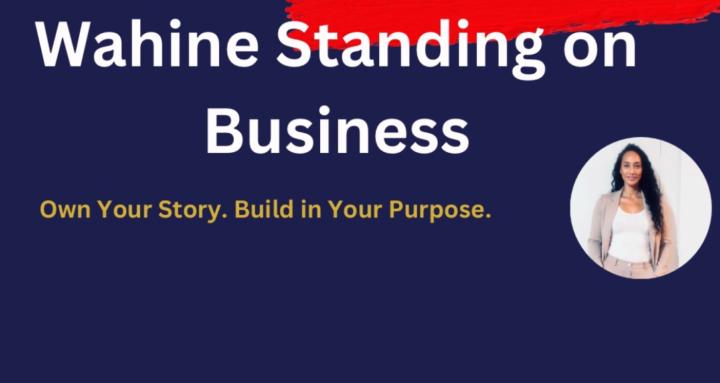 Wahine Standing On Business