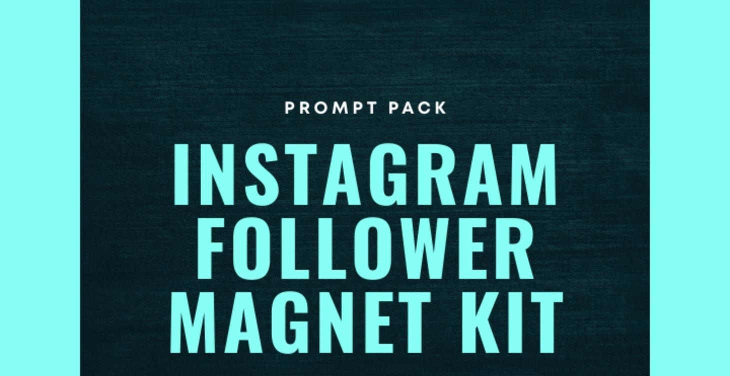 Instagram Follower Magnet Kit