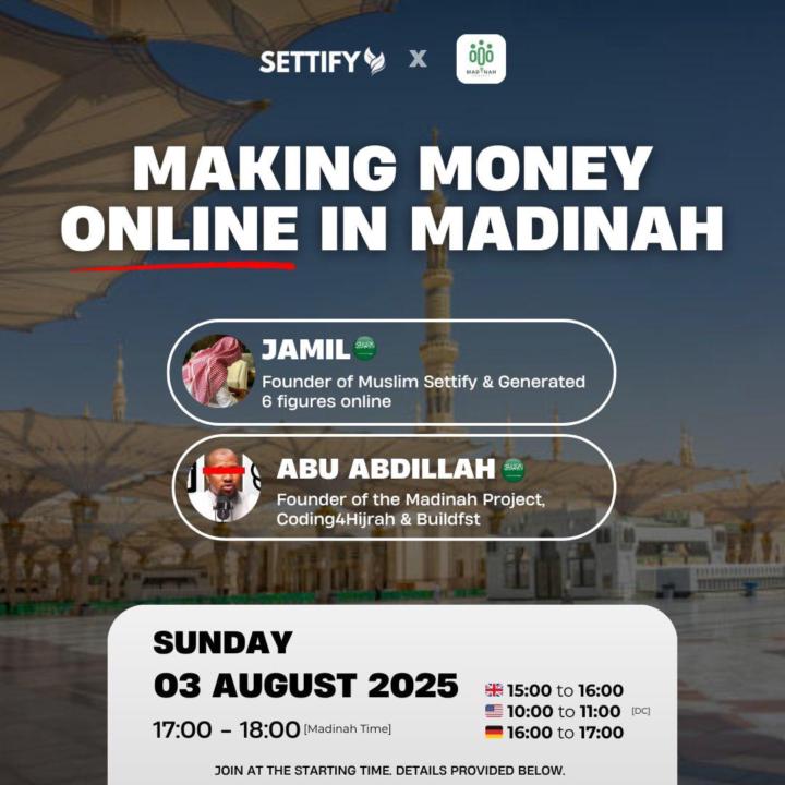 MAKE MONEY ONLINE IN MADINAH 🌴