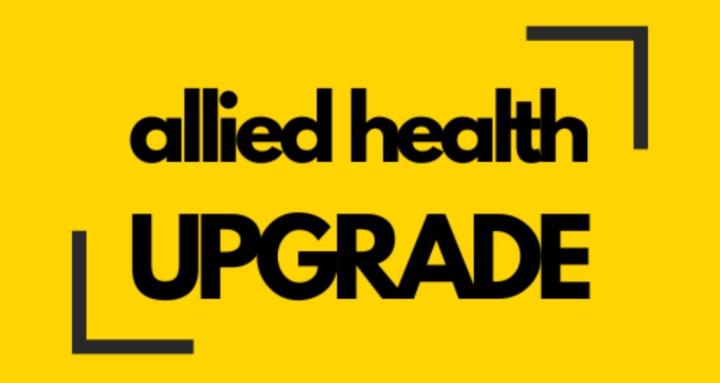The Allied Health Upgrade