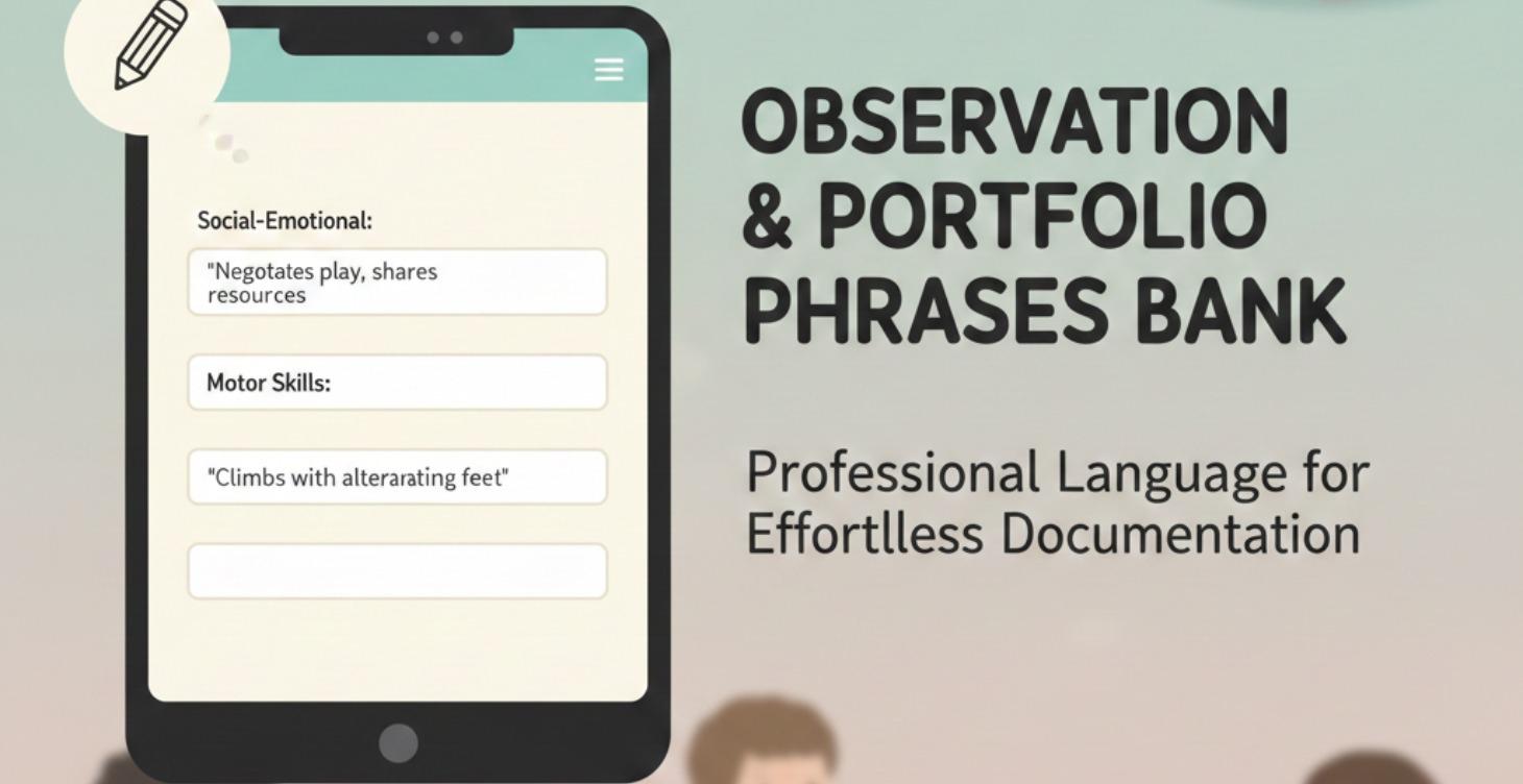 Observation & Portfolio Phrases Bank