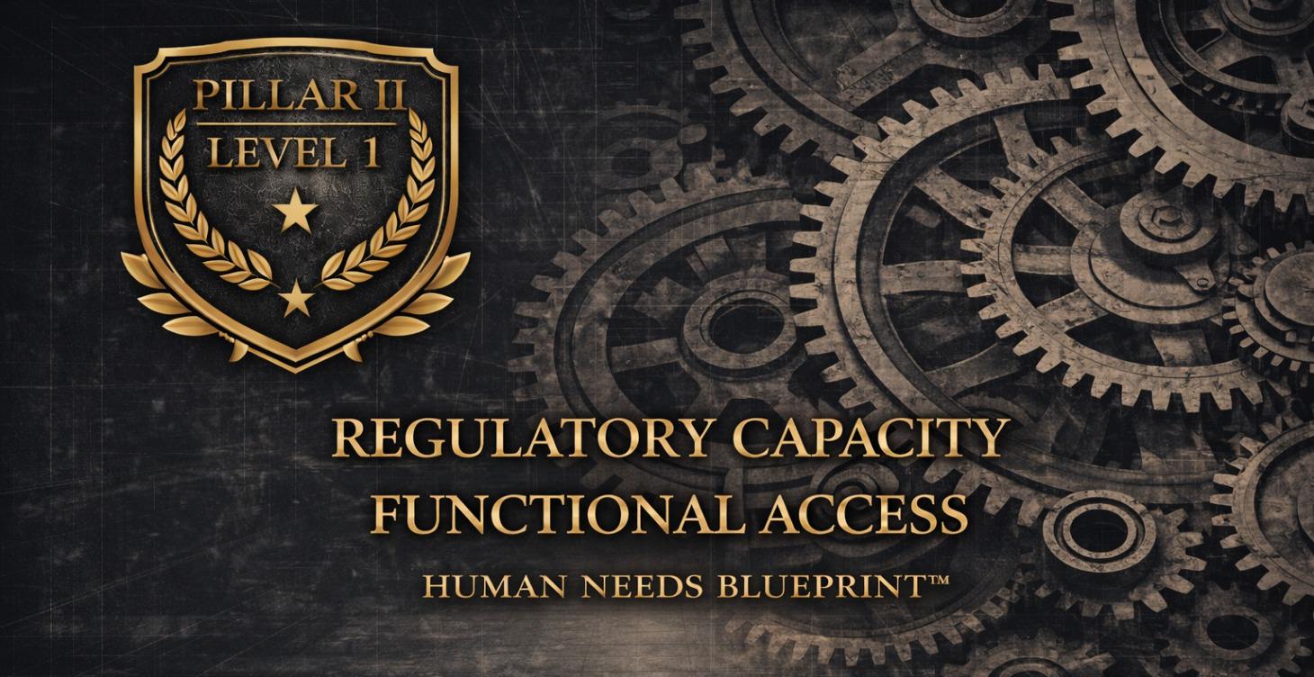 Regulatory Capacity: Functional Access
