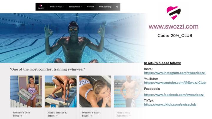 SWOZZI swimwear 20% Discount