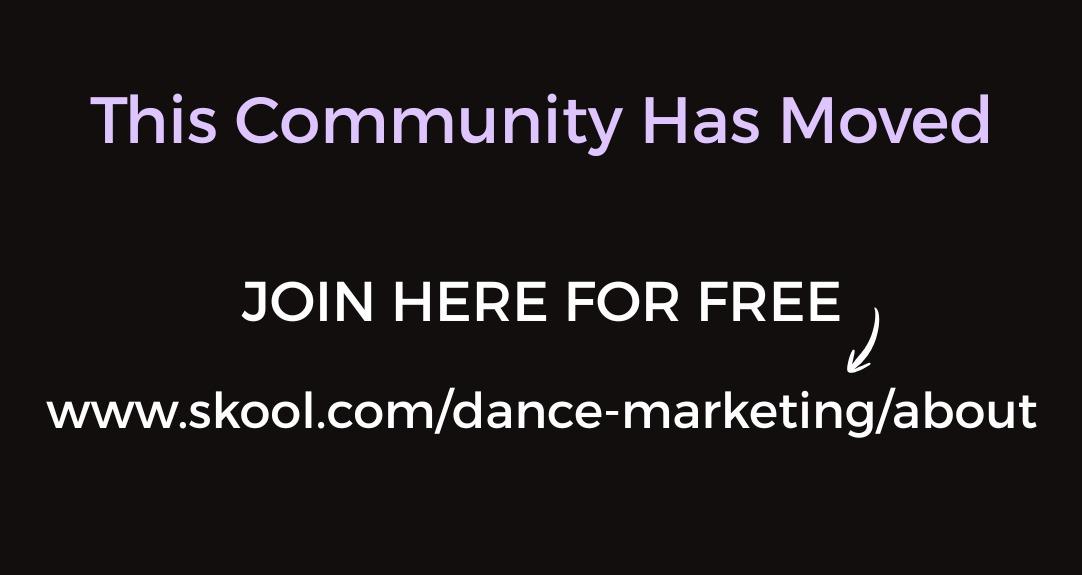 Dance Studio Marketing