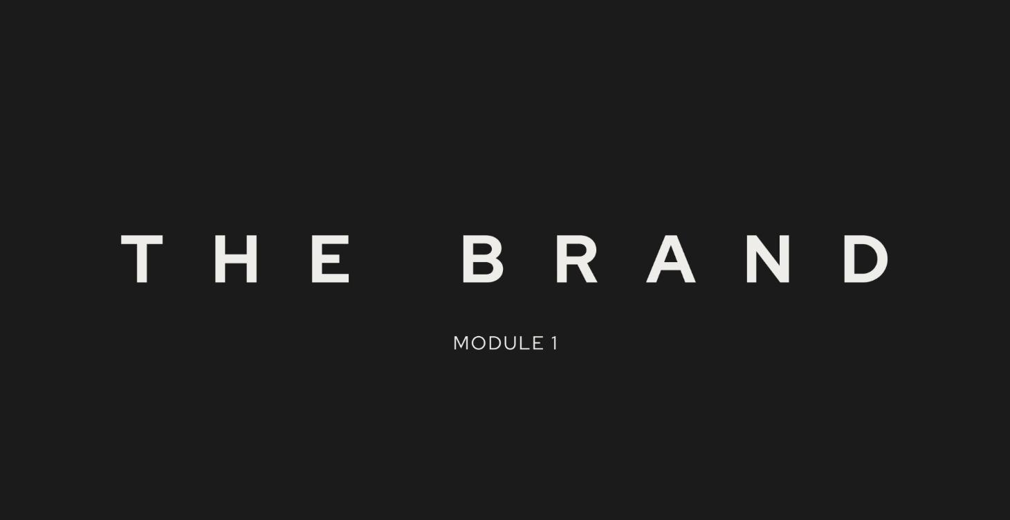 MODULE 1 — LANE & BRAND