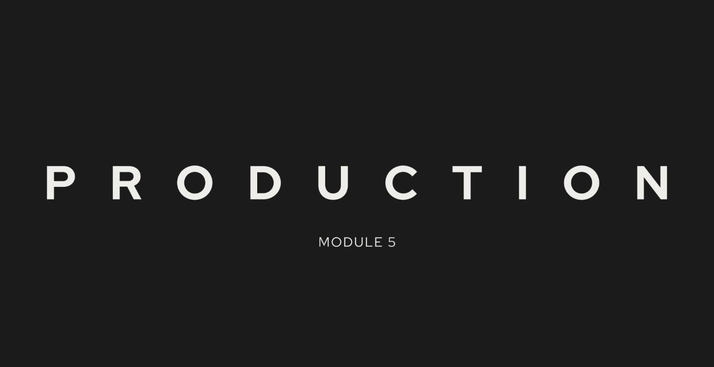 MODULE 5 — PRODUCTION STACK
