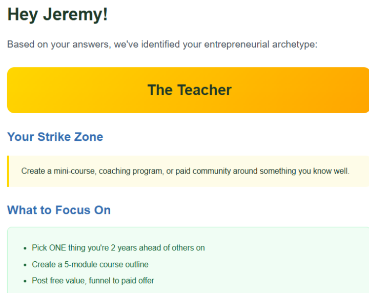 Strike Zone results!!