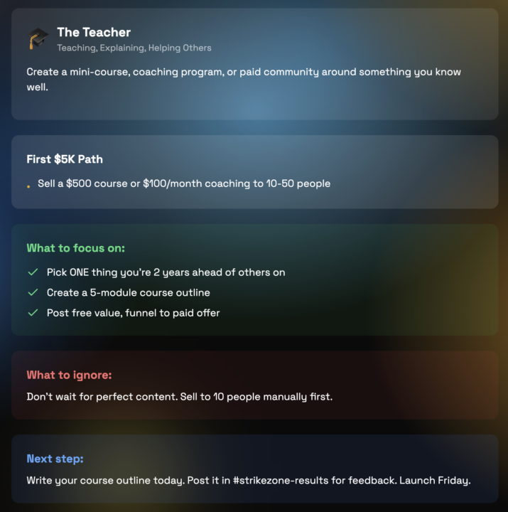 Just learned that I'm a teacher!!