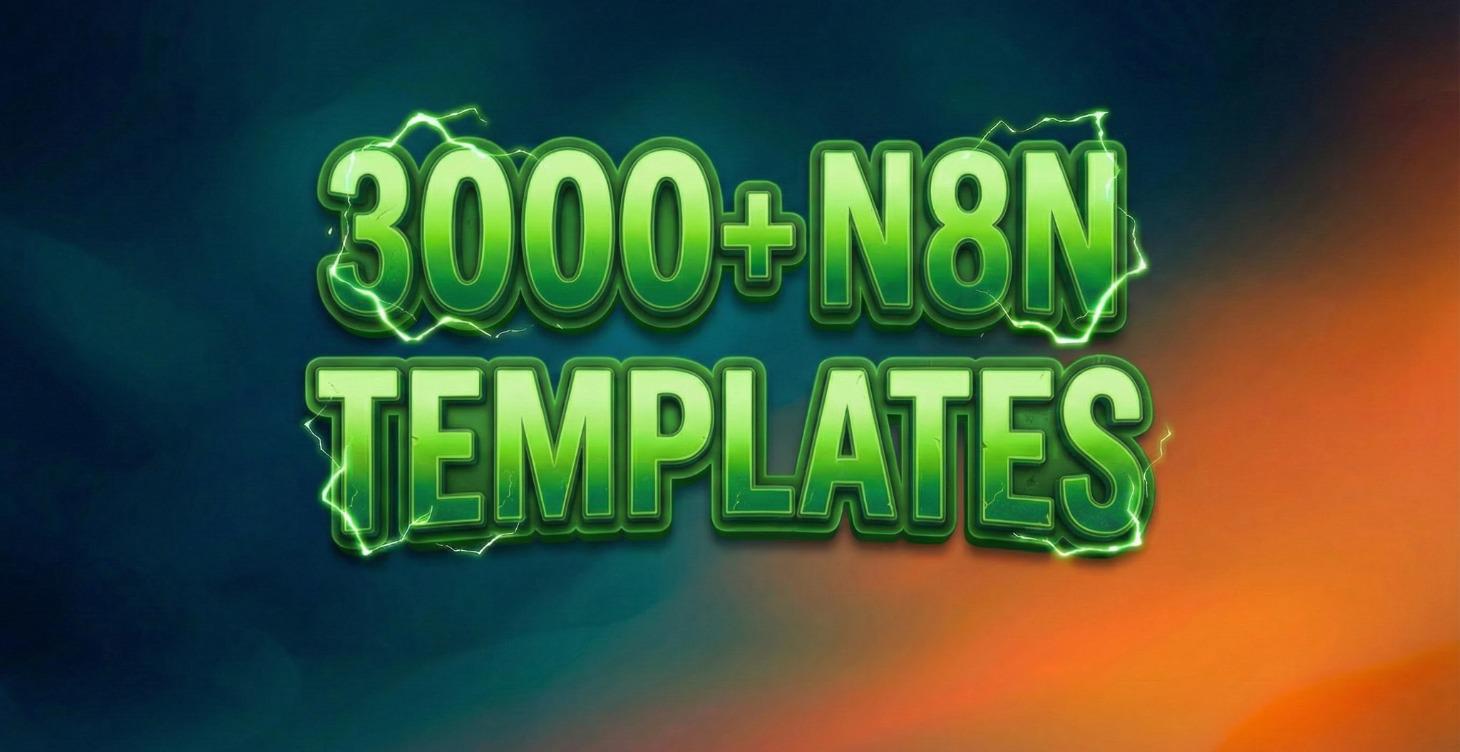 3000+ N8N Templates