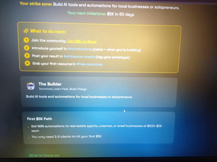 Just finished the Strike Zone Quiz — and I landed in The Builder 🔧