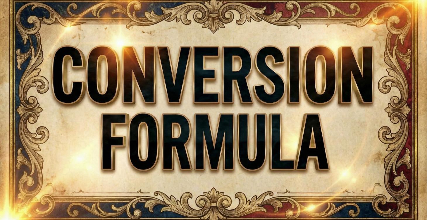 🎓 Conversion Formula