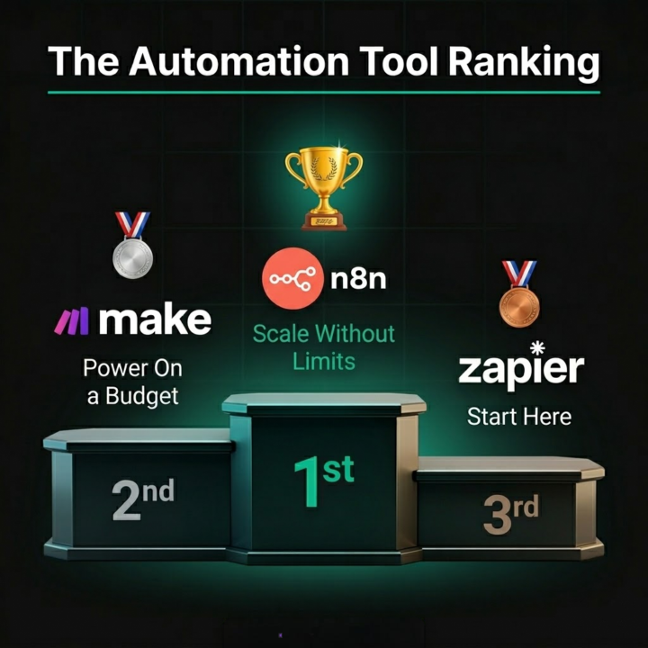 n8n vs Make vs Zapier ( My Honest Advice )
