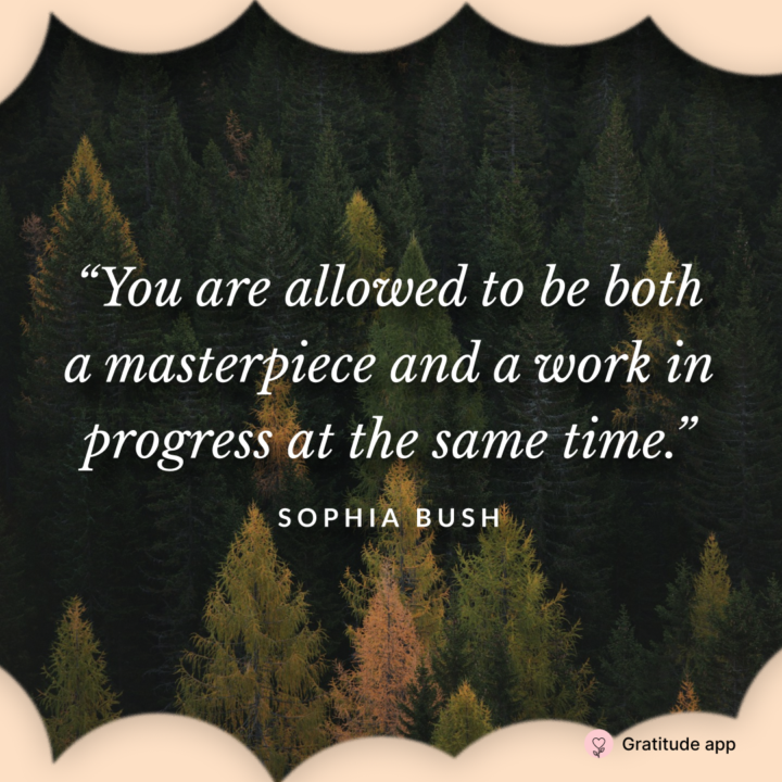 You're a MASTERPIECE and...