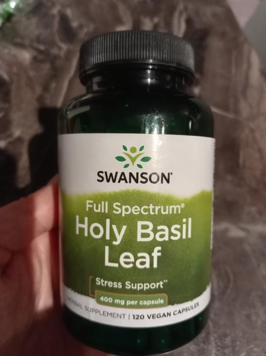Reduced anxiety and better sleep for my daughter. Holy Basil Leaf