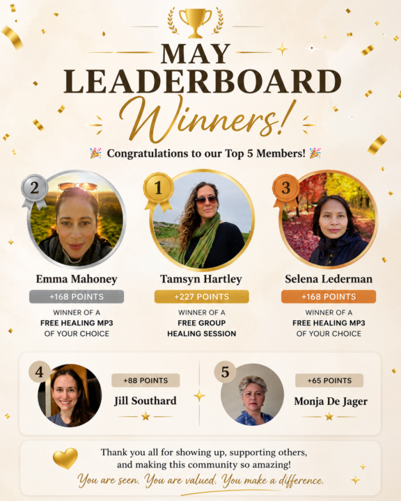 🏆✨ MAY LEADERBOARD WINNERS ✨🏆