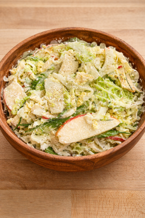 🍏✨ RAW APPLE FENNEL SLAW (Creamy + Detox Friendly) ✨🍏