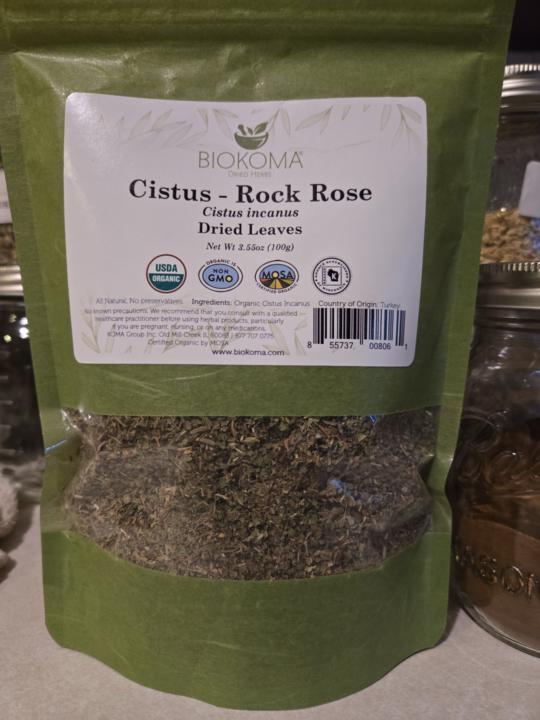Rock rose tea