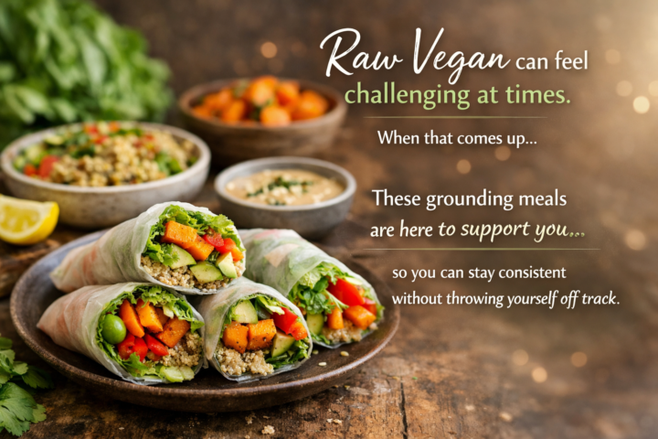 🌯 Grounding Sweet Potato Rice Paper Wraps (Detox-Friendly + Nourishing)