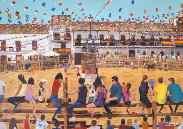 "El Vaquerito" Plaza Mayor de la Puebla de Montalban 