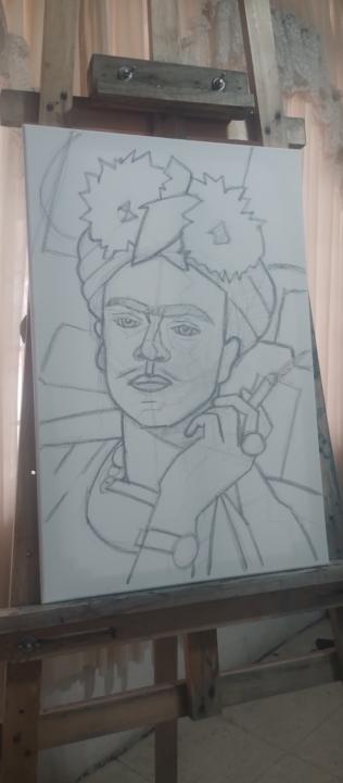 Frida en proceso 
