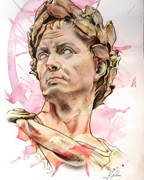 Julio Cesar y Neptuno