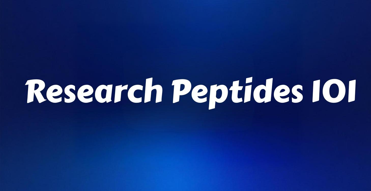 Research Peptides 101: An Introduction