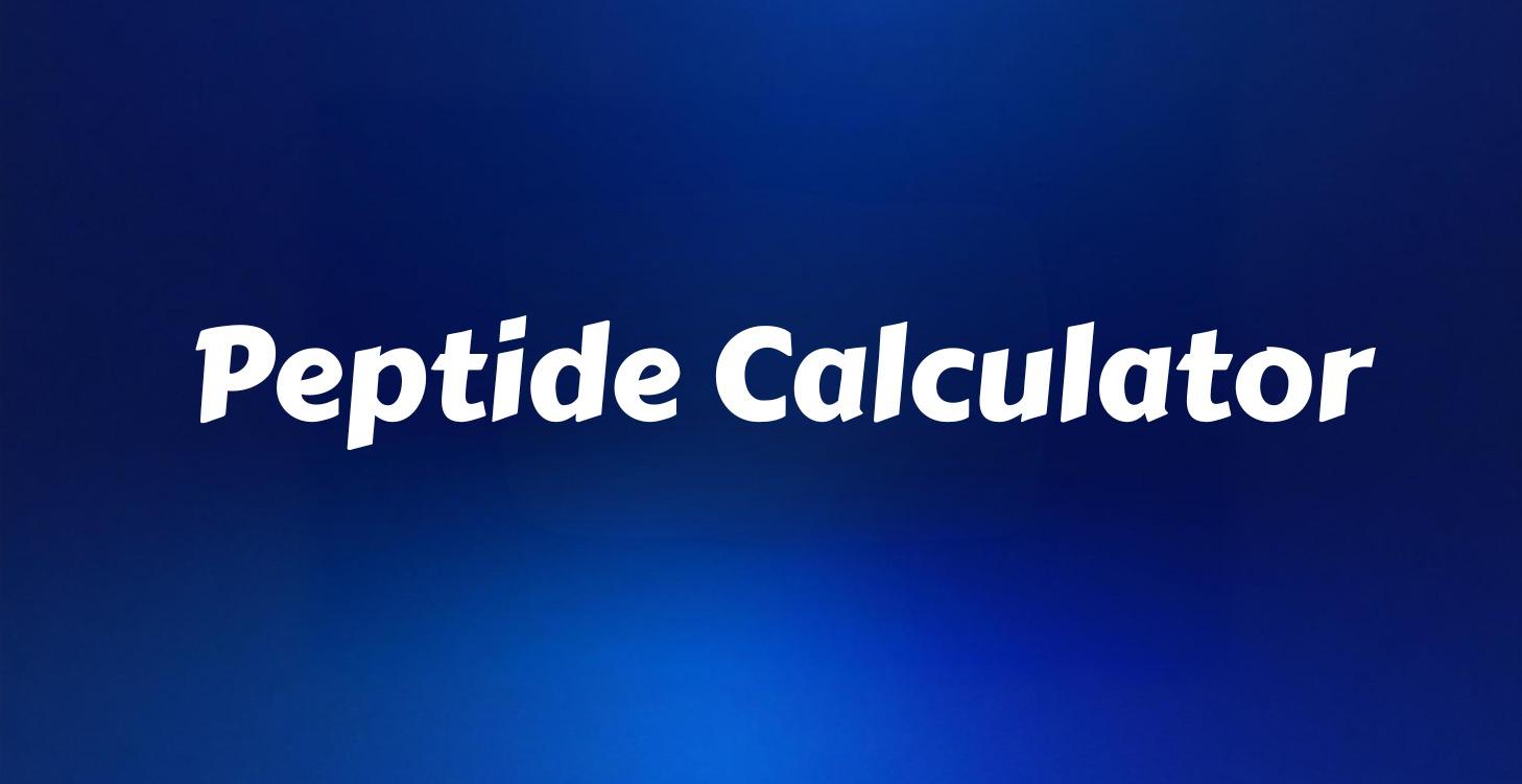 Peptide Calculator