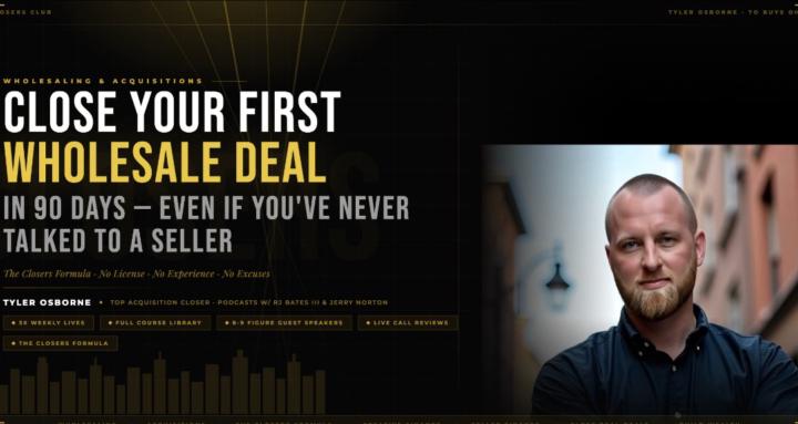 The Closers Club - Wholesaling