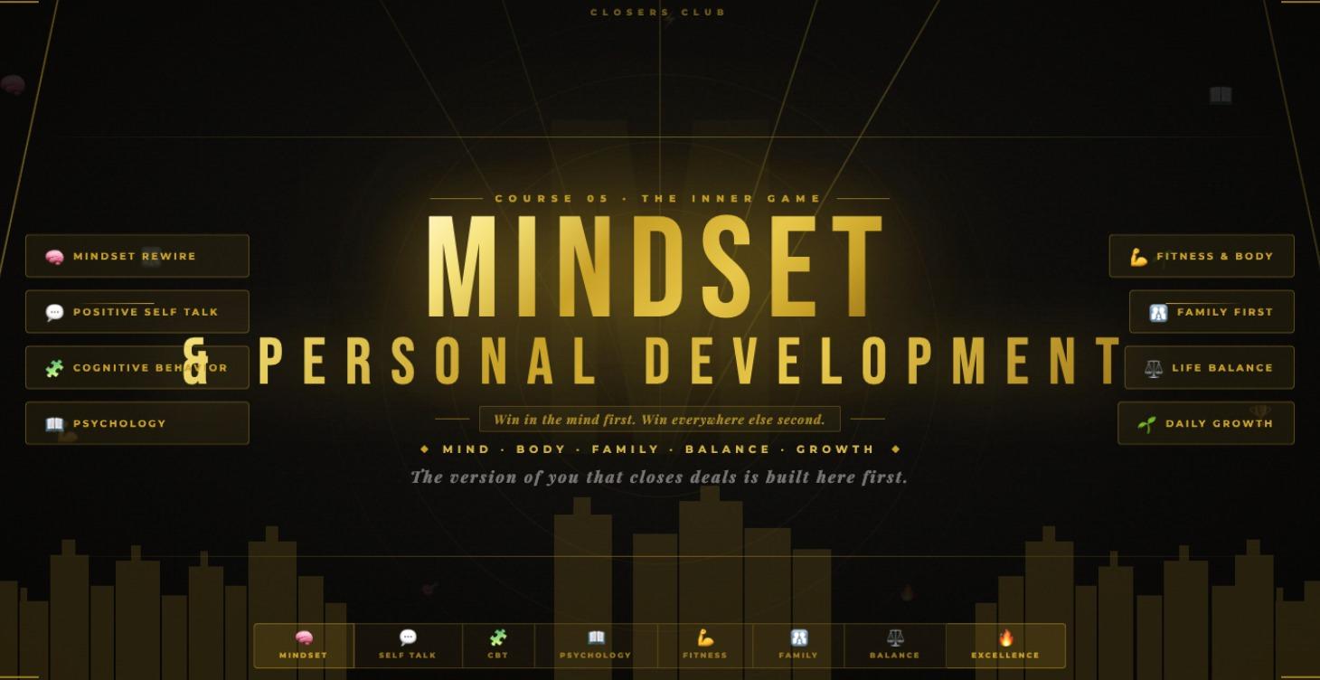 MINDSET & DEVELOPMENT