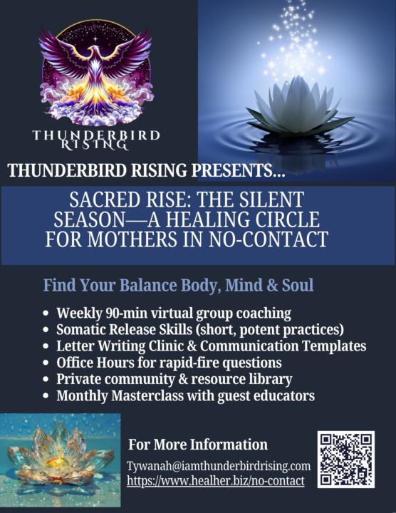 SACRED RISE: THE SILENT SEASON—A Healing Circle for Mothers in No-Contact