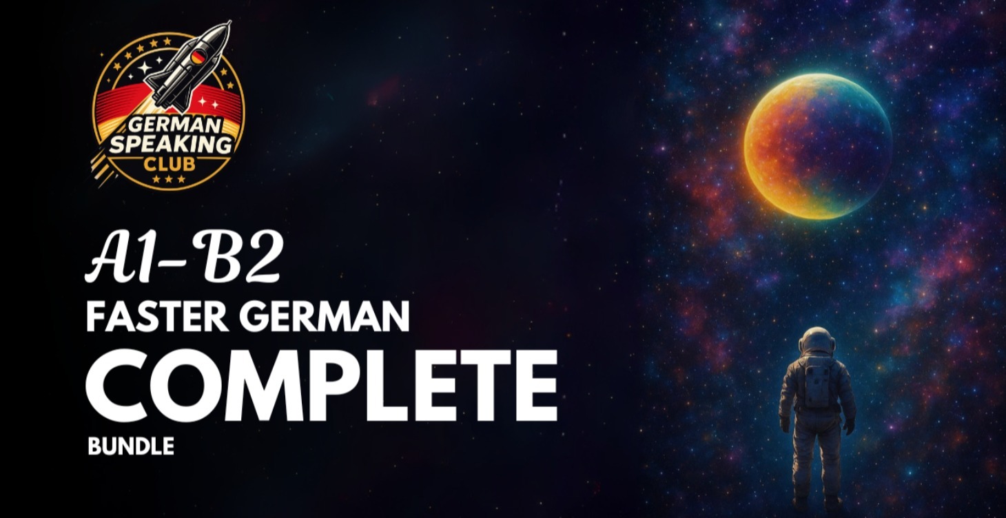 Faster German A1-B2 Bundle - FULL
