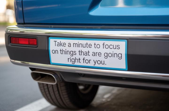 Bumper sticker wisdom!