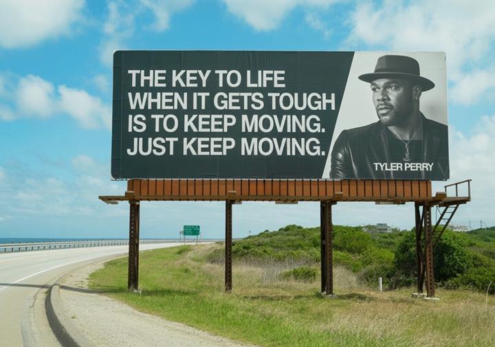 Just keep moving...