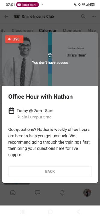 No access