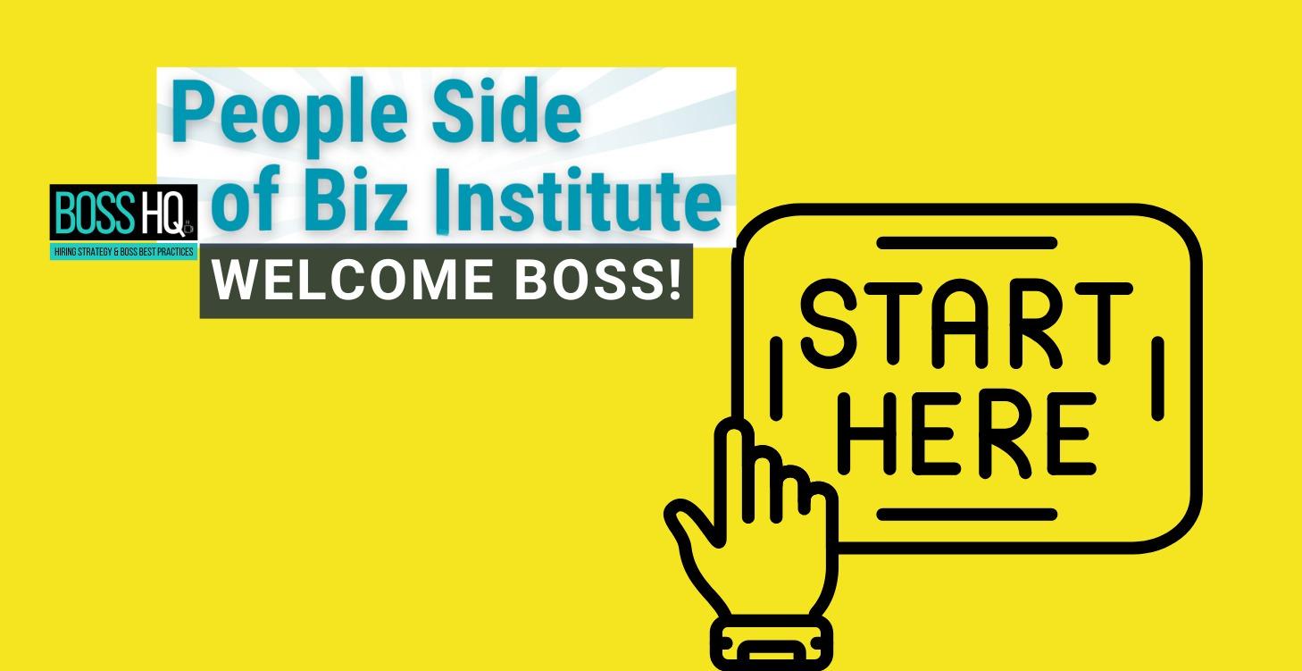 START HERE - Welcome & Benefits