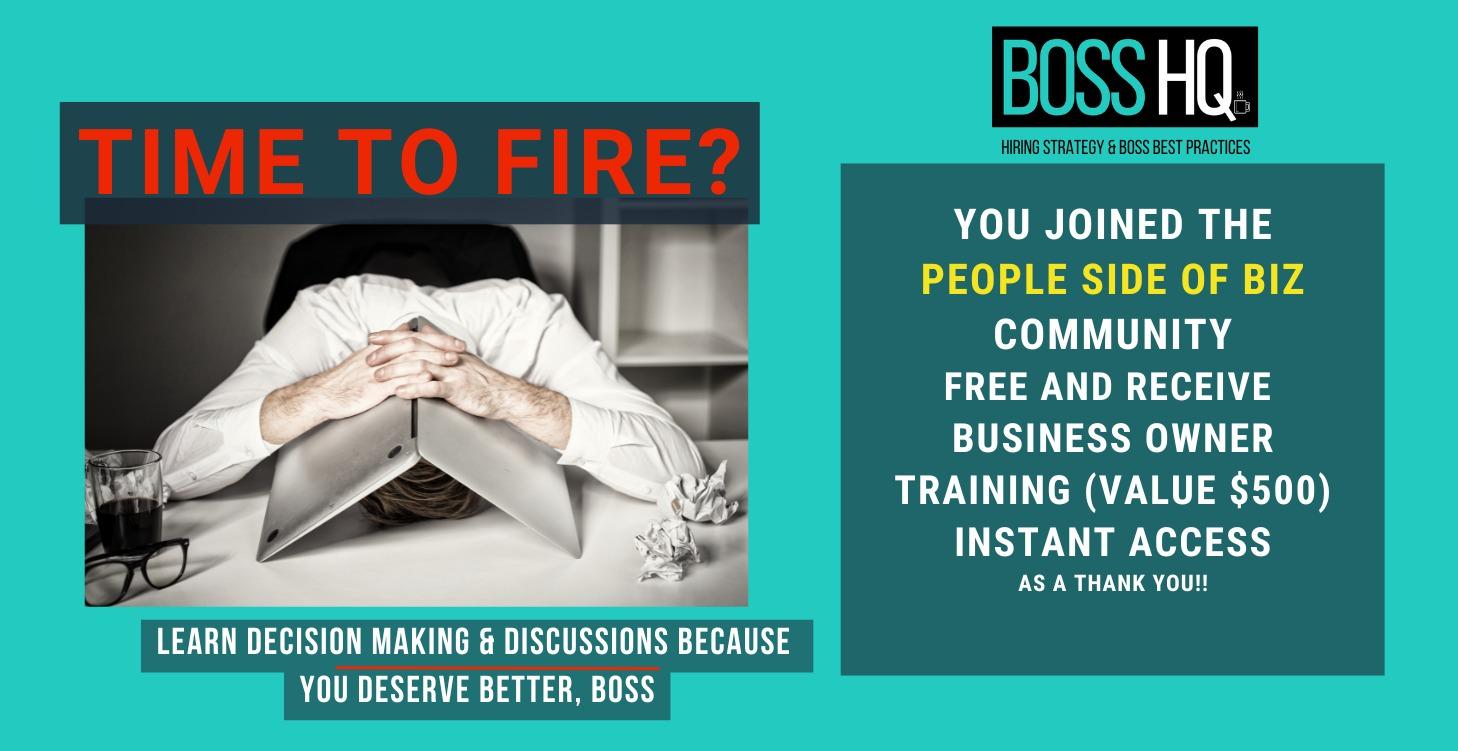 Step Up or Step Out - Time to Fire?