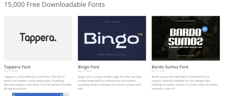 ¿Dafont te aburre? Aquí tienes 5 Webs más de Fuentes Gratuitas