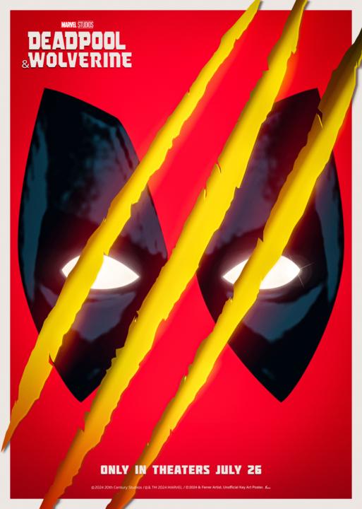 Deadpool & Wolverine POSTER Art